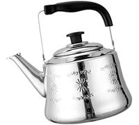 Hervidor de agua silbante de acero inoxidable 304 para estufa de gas y cocina de inducción, 4 L