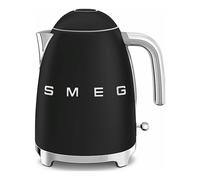 Hervidor de agua Smeg KLF03BLMEU - 1,7 L, 2400 W, Negro