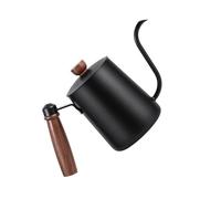Hervidor de café profesional con cuello de cisne de acero inoxidable, 600ML, hervidor de café con boquilla de cuello de ganso de acero inoxidable 304