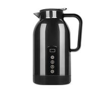 Hervidor de coche - Calentador de 12 V/24 V con pantalla de temperatura | Hervidor eléctrico para coche | Para viajes, viajes, viajes y salidas familiares, té, café, leche y fideos