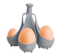 Hervidor de huevos, eficiente hervidor de huevos, copas de huevos, Eegg Cooking Pods, estante de almacenamiento EEGGG adecuado para la preparación rápida del desayuno, organización de la cocina y