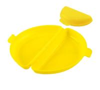 Hervidor de huevos para microondas - Sartén de silicona con revestimiento antiadherente, rápido y práctico horno de huevos para cocinar al vapor, cocinar y calentar huevos. Accesorios de cocina