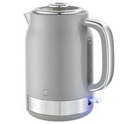 Hervidor De Jarra Sin Cable Retro 1.7L, Gris - SK19025GRY