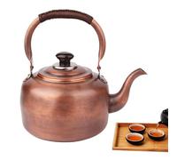 Hervidor de té con silbato de ebullición fuerte, mango ergonómico, compatible con estufa eléctrica de inducción de gas, 2,5 L