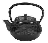 Hervidor de té de estilo japonés de 300 ml 10 oz tetera de hierro fundido con colador modelado para la fabricación o decoración de té de Yoga de oficina en casa Ornamentos
