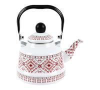 Hervidor de té - Hervidor de agua con silbato de 2,5 l con fogón, hervidor de té ligero y resistente al calor, elegante diseño ergonómico de mango | para cocina, hogar, dormitorio, W
