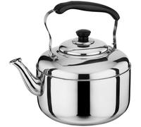 Hervidor de té silbante, 4L/5L/6L/7L/8L/9L/10L acero inoxidable gran capacidad estufa de gas doméstica hervidor de gas estufa de inducción universal tetera para preparar café (6L)