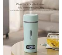 Hervidor de Viaje para Coche - Botella Termo de 12V Portátil para Beber,Calentador de Agua Potable,para Vehículos de Carretera, SUVs, Autocaravanas, Furgonetas, Pickups