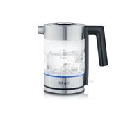 Graef Hervidor eléctrico WK300 1 L 2000 W vidrio SCHOTT DURAN Negro/Inoxidable