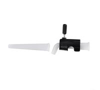 Hervidor eficiente con boquilla estrecha y control de flujo para preparar café (negro)