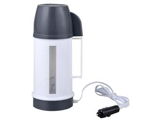 Hervidor Eléctrico - Caldera De Agua Del Coche Con Apagado Automático, Pote De Calefacción De Viaje Portátil | Hervidor De Agua Caliente De Ebullición Rápida Para Viajes De Camping, Ideal Para