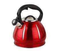 Hervidor eléctrico con silbato de 3 l, gran capacidad, material grueso, acero inoxidable, agua hirviendo para cocina de inducción y estufa de gas