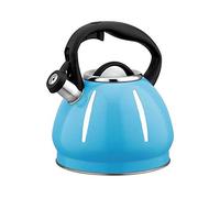 Hervidor eléctrico con silbato de acero inoxidable 304 de gran capacidad, hervidor eficiente para cocina de inducción y estufa de gas