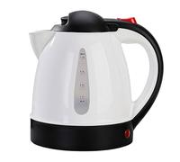 Hervidor eléctrico de 12 V, caldera de agua portátil de 1000 ml con asa, calentamiento rápido, cafetera y tetera, diseño a prueba de derrames con enchufe de encendedor, compatible con sedán, SUV y