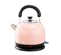Hervidor eléctrico de ebullición rápida, 3 L, acero inoxidable 304, 1500 W, para agua caliente, té o café (rosa, 3 L)