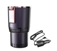 Hervidor eléctrico de viaje - Calentador de agua portátil de 12 V, jarra aislada, termo de calentamiento rápido, hervidor compacto para coche, camping, RV, escritorio de oficina, avión, dormitorio