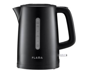 Hervidor Eléctrico FLAMA 729FL (2200 W - 1,7L - Negro Mate)
