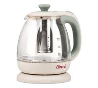 Hervidor Eléctrico Girmi BL4105, Infusor, Crema Y Verde