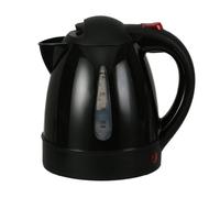 Hervidor eléctrico para coche, 250 W, portátil, para viaje, coche, camión, calentador de agua de 33.8 fl oz, hervidor de agua eléctrico para hacer té y café, negro