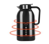 Hervidor eléctrico para coche, calentador de 12 V/24 V con pantalla de temperatura | Calentador de agua para té y café de viaje | para viajes a domicilio-trabajo, camping, familia, té, café, leche,