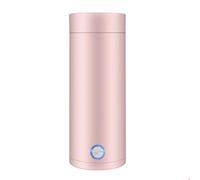 Hervidor eléctrico pequeño de viaje, caldera de agua caliente de viaje de acero inoxidable de 400 ml, hervidor eléctrico portátil USB, calefacción con apagado automático, para té, café, leche para