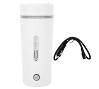 Hervidor eléctrico portátil 350ml de acero inoxidable 304 - Calentamiento rápido, control inteligente y protección antiquemaduras para viaje y coche (12V)