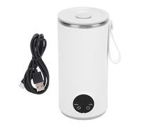 Hervidor Eléctrico Portátil de Viaje de 400ML, Inalámbrico, 6000mah, Recargable, 400ML, 4 Engranajes, Caldera de Agua Caliente de Viaje de Acero Inoxidable para Leche