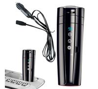 Hervidor eléctrico portátil para coche, taza de calefacción para coche, botella de calentador de agua de 12/24 V, caldera de agua para coche, taza de agua eléctrica portátil, taza de aislamiento de