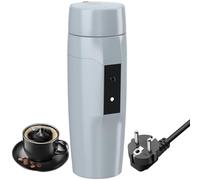 Hervidor Eléctrico Portátil, Pequeño Hervidor Eléctrico de Viaje, Calentador de Agua Rápido de 300W, Taza Eléctrica Mini para Té y Café para Hoteles/Oficinas/Autocaravanas, Apagado Automático y