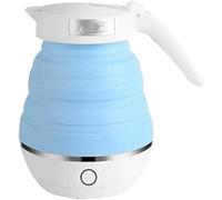 hervidor eléctrico, Protección contra ebullición en seco. Cable de alimentación desmontable. Silicona grado alimenticio. 555 ml, azul