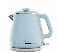 Hervidor eléctrico retro MULIN con base de 360°, capacidad de 1,8 L, 2200 W, función de cocción a presión, apagado automático, tetera, hervidor eléctrico