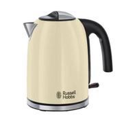 Russell Hobbs 20415-70 Hervidor Classic, Filtro extraíble y lavable, Color Crema, 1.7 l