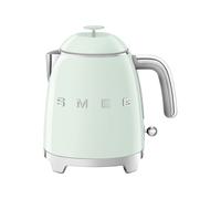 Smeg KLF05PGEU Electric Kettle with a Capacity of 0.8l and a Power of 1400 W KLF05PGEU-pastel Green, Plastic, Black