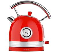 Hervidor Eléctrico Thermosense 420 Vintage 1.8L 2200W (Rojo) - CECOTEC