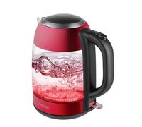 Hervidor eléctrico vidrio 1.7L Concept rojo RK4081