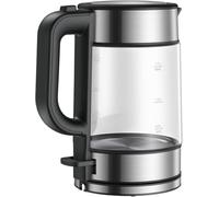 Hervidor Eléctrico Xiaomi 1.7L - 2200W, Vidrio Borosilicato, LED | Vidrio borosilicato 1.7L sin BPA, 2200W hirviendo rápido, 6 temperaturas 40-100°C, display LED, 30 min caliente