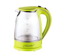 Hervidor Feel Maestro MR-064 Verde Transparente Vidrio 2000 W 1,7 L