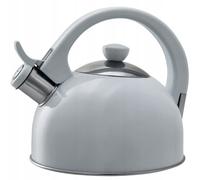 Hervidor KADAX de acero inoxidable, hervidor de 1,7 L, gris