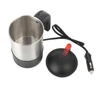 Hervidor para coche, acero inoxidable de ebullición rápida - Calentador de agua para coche - Para desplazamientos viajes por carretera salidas familiares infusión té preparación café calentamiento