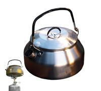 Hervidor para té, 08L - Hervidor de agua con mango plegable - Calentador portátil para casa, viaje, oficina, cocina