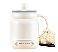 Hervidor Portátil Calentador Multifunción Y Funciones Múltiples Que | Taza Eléctrica Multifunción Para Calentar Leche Para Gachas, Viaje, Sopa, Arroz, Leche, Blanco