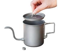 Hervidor Portátil De Titanio 420 Ml Para Hervir Agua Y Beber