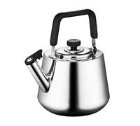 Hervidor Silbante 5L de Acero Inox - Alerta Fuerte & Diseño Ergonómico, Ideal para Amantes de Café & Tè