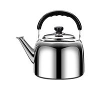 Hervidor silbante grande para tés, caldera de agua de acero inoxidable para inducción, multiusos eléctrica, tetera superior