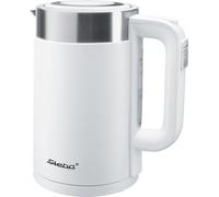 Steba WK 11 Bianco, 2200 W, 1.7 litros, 44 Decibelios, Plástico, Blanco