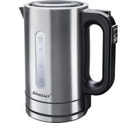 Hervidor Steba en moderno diseño de acero inoxidable, 1,7 litros de capacidad, fácil limpieza gracias a la resistencia oculta. WK 21 Inox.