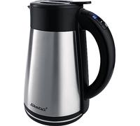 Hervidor térmico Steba con 1,5 litros de capacidad y carcasa de doble pared con función térmica para mantener el hervidor caliente durante mucho tiempo. Wk 31 THRMO.