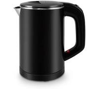 Hervidores de agua para agua hirviendo, 0.6L Travel Kettle Mini Kettles para agua hirviendo Incentable Acero inoxidable Portable Portable 600 W Caldera de agua de calefacción Tetera/Pink Elegante