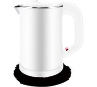 Hervidores de agua para agua hirviendo, 0.6L Travel Kettle Mini Kettles para agua hirviendo Incentable Acero inoxidable Portable Portable 600 W Caldera de agua de calefacción Tetera/Pink Elegante