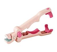 Hervir Dish Lifter - Heat Tongs for Steaming | Pinzas de metal con inserciones de goma y mango ergonómico estilo tijera para hornear, olla de vapor, microondas y Ovenware Handling Needs
